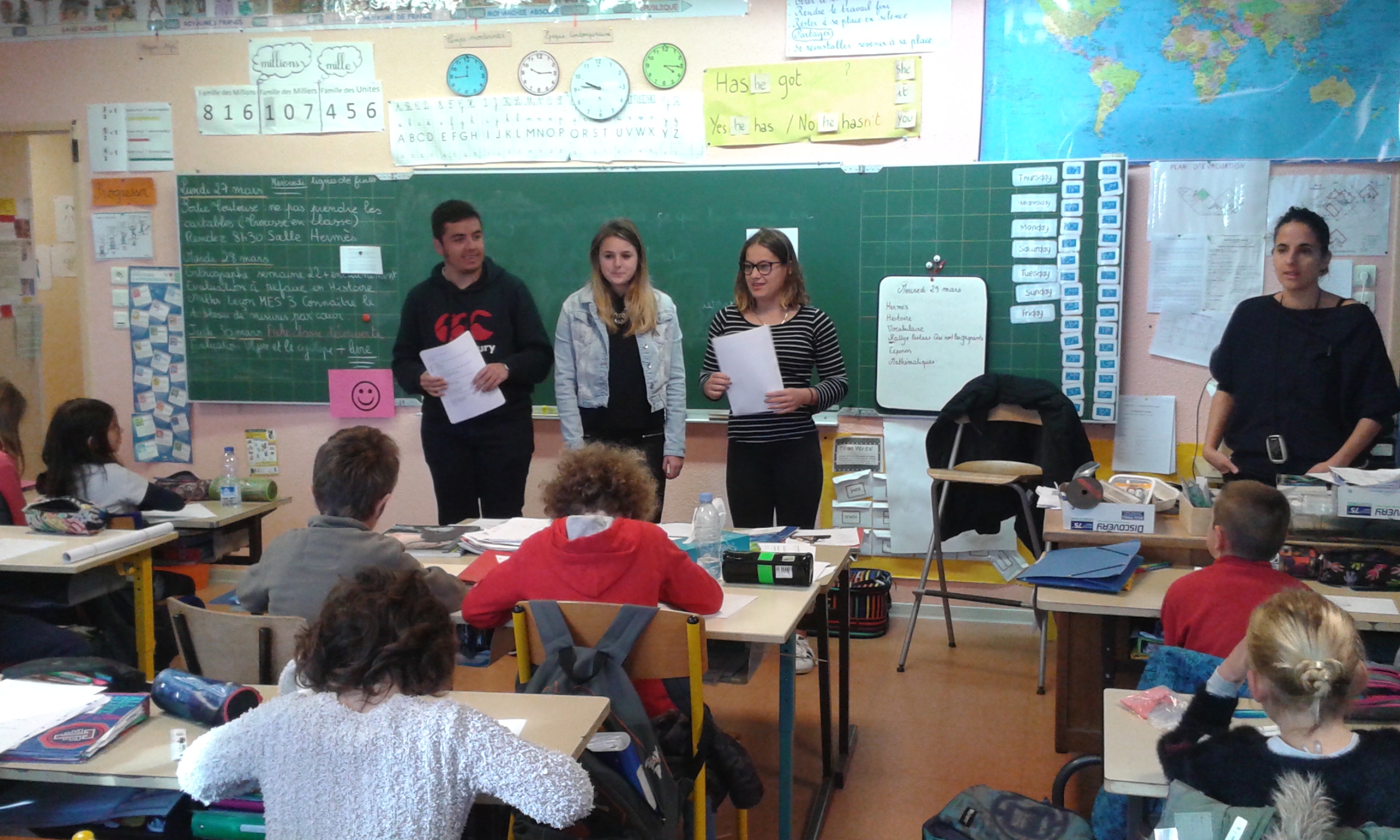 Formation premiers secours en école